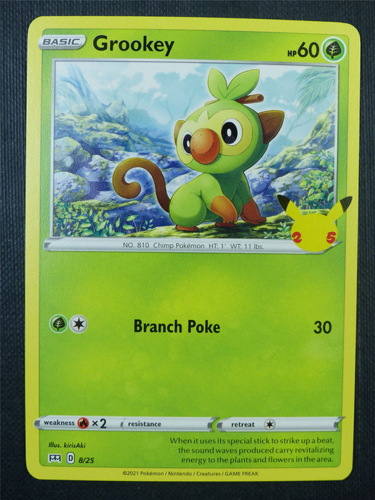 Grookey 8/25 Mcdonalds Promo - Pokemon Card #6QF