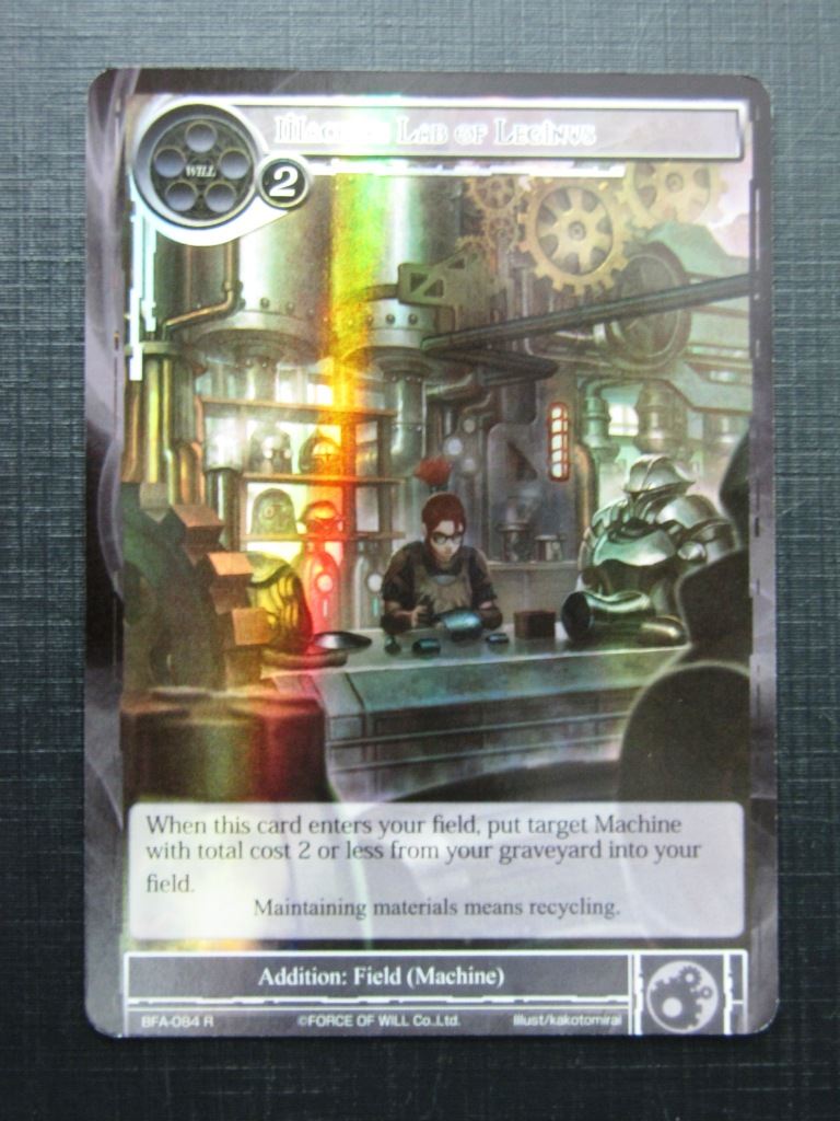 Force of Will Cards: MACHINE LAB OF LEGINUS FOIL # 18G60