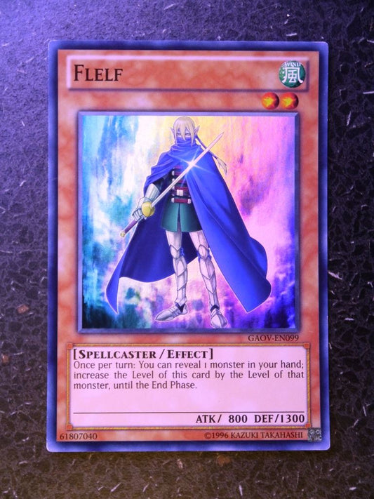 Yugioh Cards: Flelf GAOV SUPER RARE # 2E30