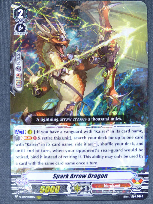 Spark Arrow Dragon V-SS07 RRR - Vanguard Cards #HB