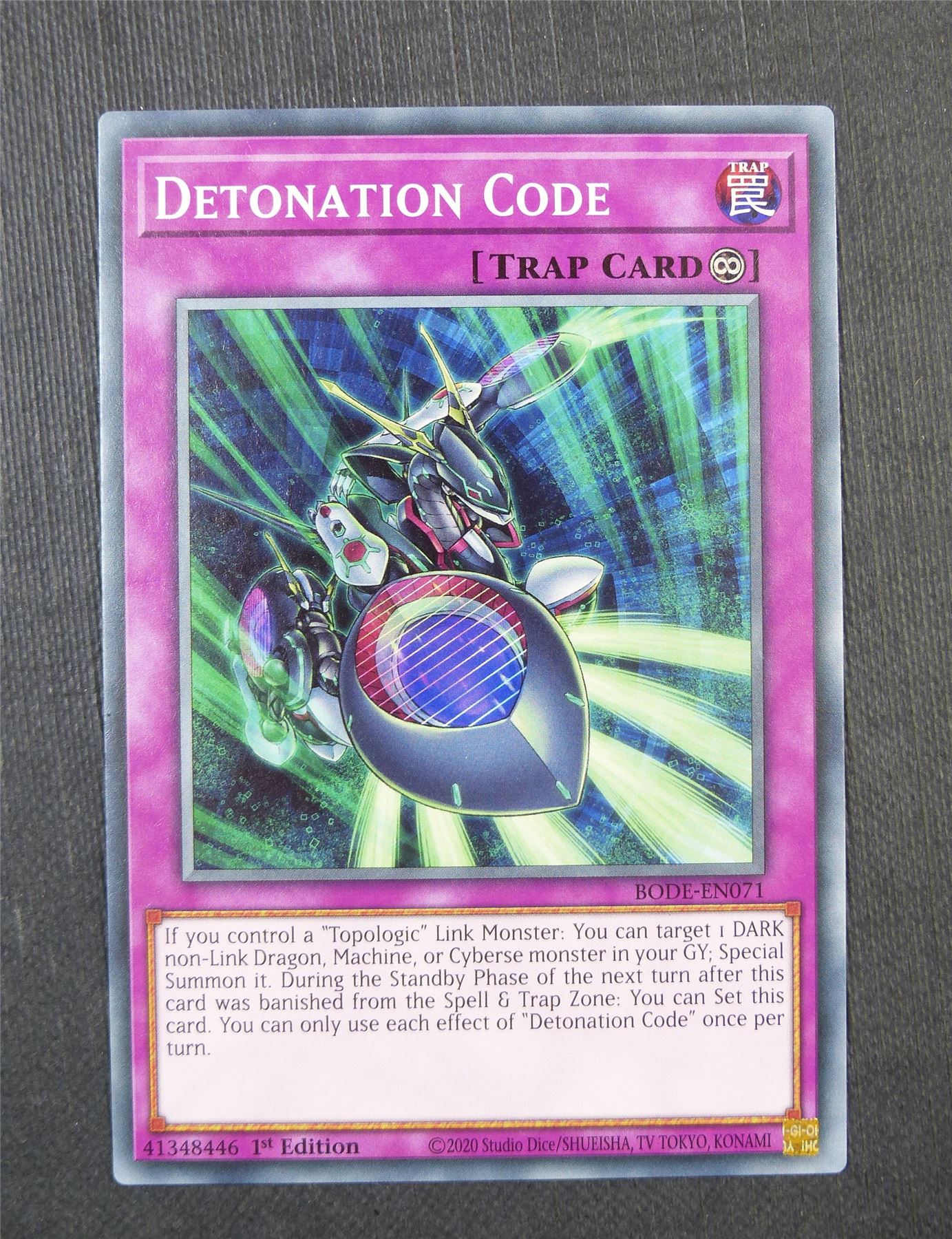 Detonation Code BODE 1st Ed - Yugioh Card #5GI