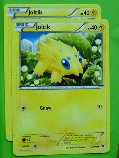 POKEMON B&W Emerging Powers x2 - JOLTIK 33/98