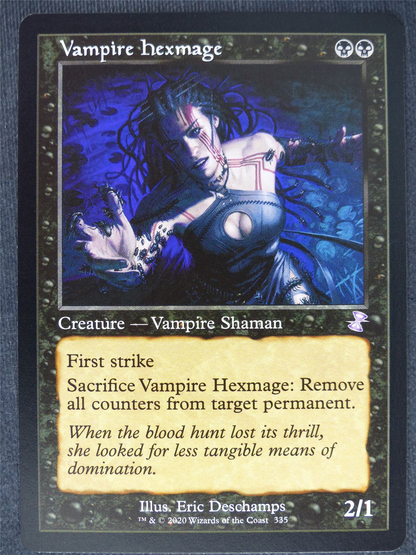 Vampire Hexmage Timeshifted - Remastered - Mtg Magic Cards #NI