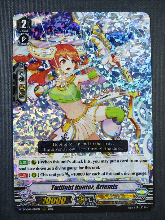 Twilight Hunter Artemis D-VS05 RRR - Vanguard Card #6Y0