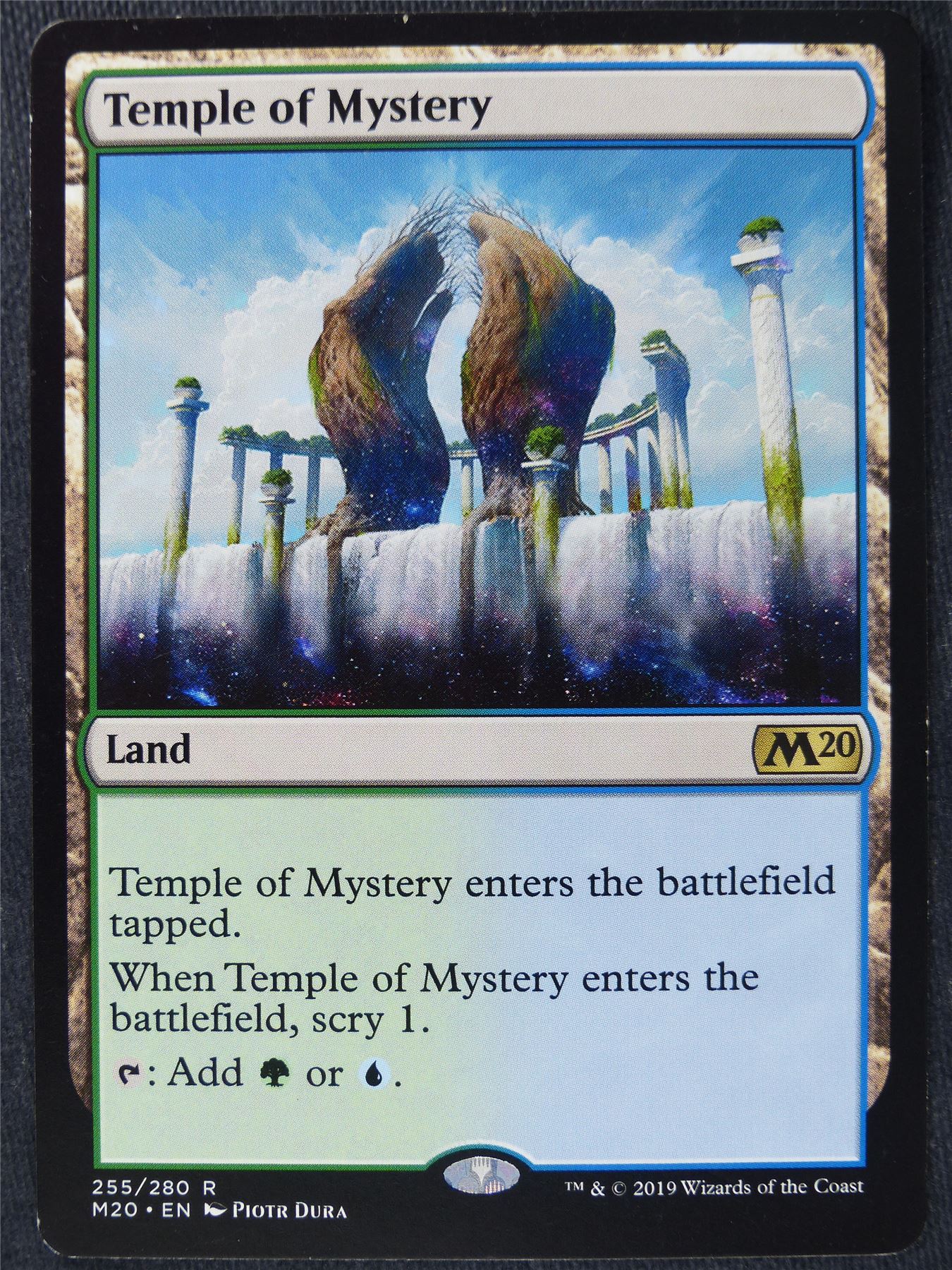 Temple of Mystery - Mtg Magic Cards #O4