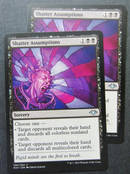 Shatter Assumptions x2 - Modern Horizons - Mtg Magic Cards # 9H95