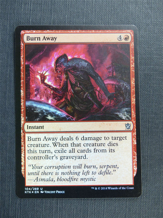 Burn Away Foil - Mtg Magic Cards #5DK