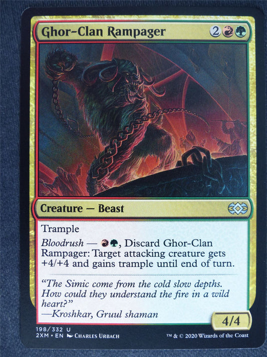 Ghor-Clan Rampager - Double Masters - Mtg Magic Cards #3Y
