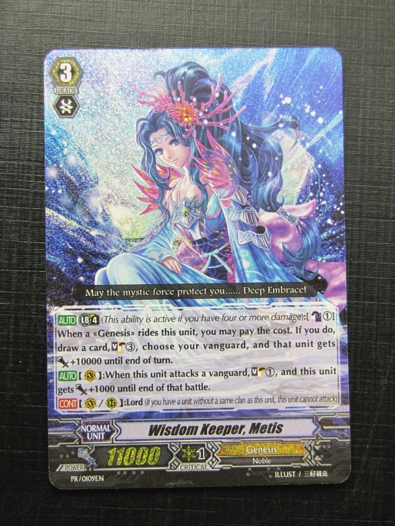 Vanguard Cards: WISDOM KEEPER METIS Promo # 28C54