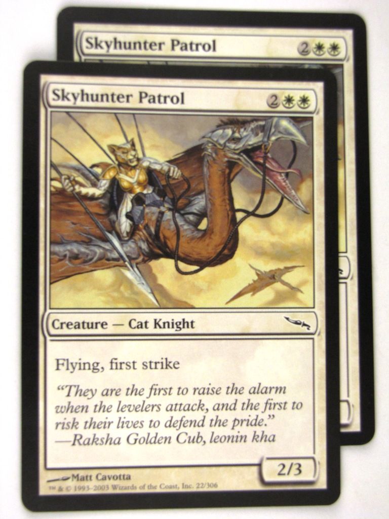 MTG Magic: the Gathering Cards: SKYHUNTER PATROL x2: MRD