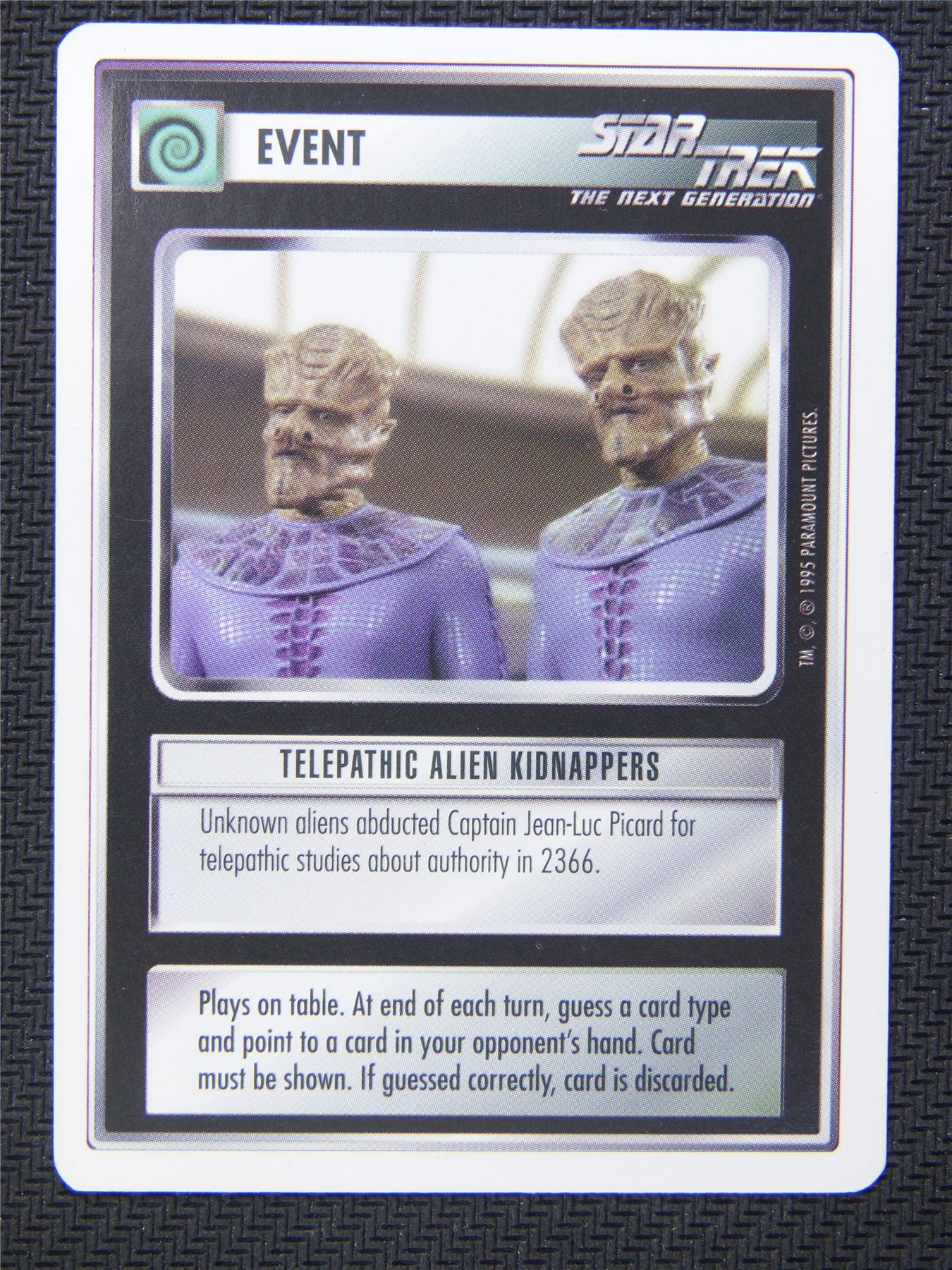 Event Telepathic Alien Kidnappers - Star Trek CCG Next Gen #4WX