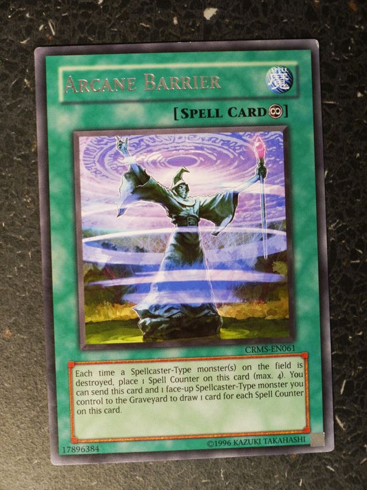 Yugioh Cards: ARCANE BARRIER CRMS RARE # 8H64