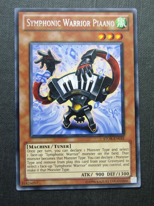 Symphonic Warrior Piaano STOR Rare - Yugioh Cards #10N