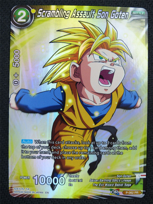 Scrambling Assault Son Goten Promo Foil - Dragon Ball Super Card #5Y7