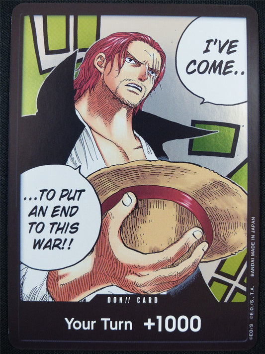DON!! Your Turn +1000 OP02 R - One Piece Card #E2