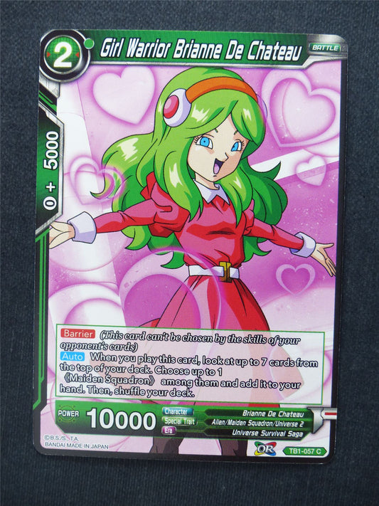 Girl Warrior Brianne De Chateau - Dragon Ball Super Cards #AY