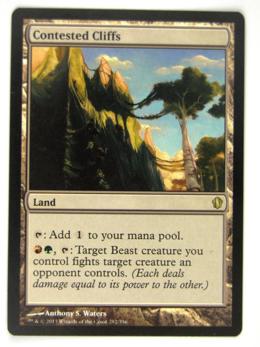 MTG Magic Cards: CONTESTED CLIFFS # 19J56