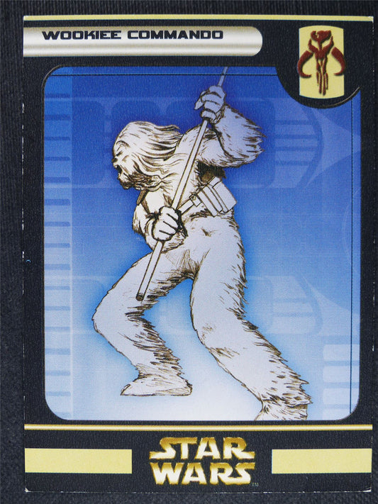 Wookie Commando - Star Wars Miniatures Spare Cards #5X