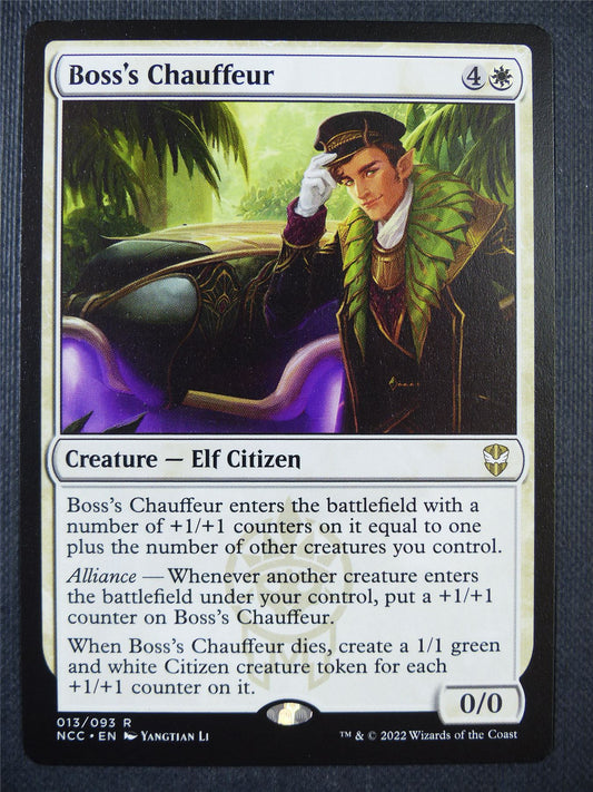 Boss's Chauffeur - Mtg Card #6R1