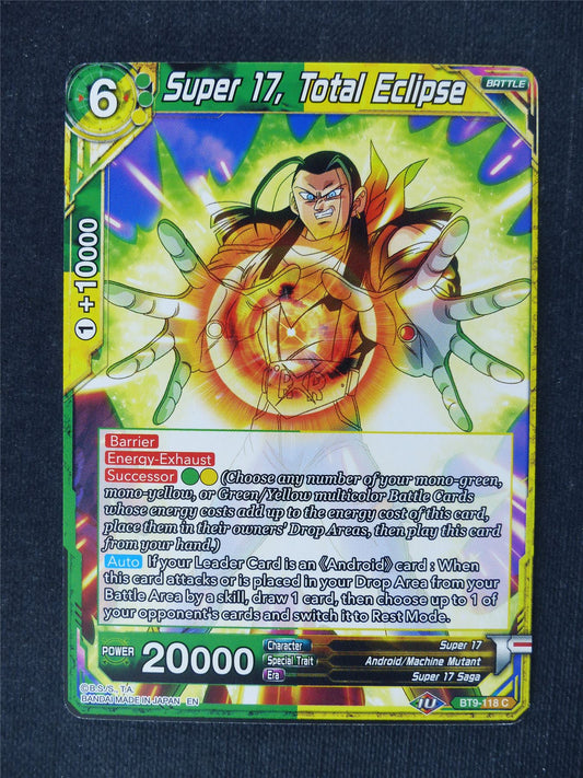 Super 17 Total Eclipse - Dragon Ball Super Cards #G9