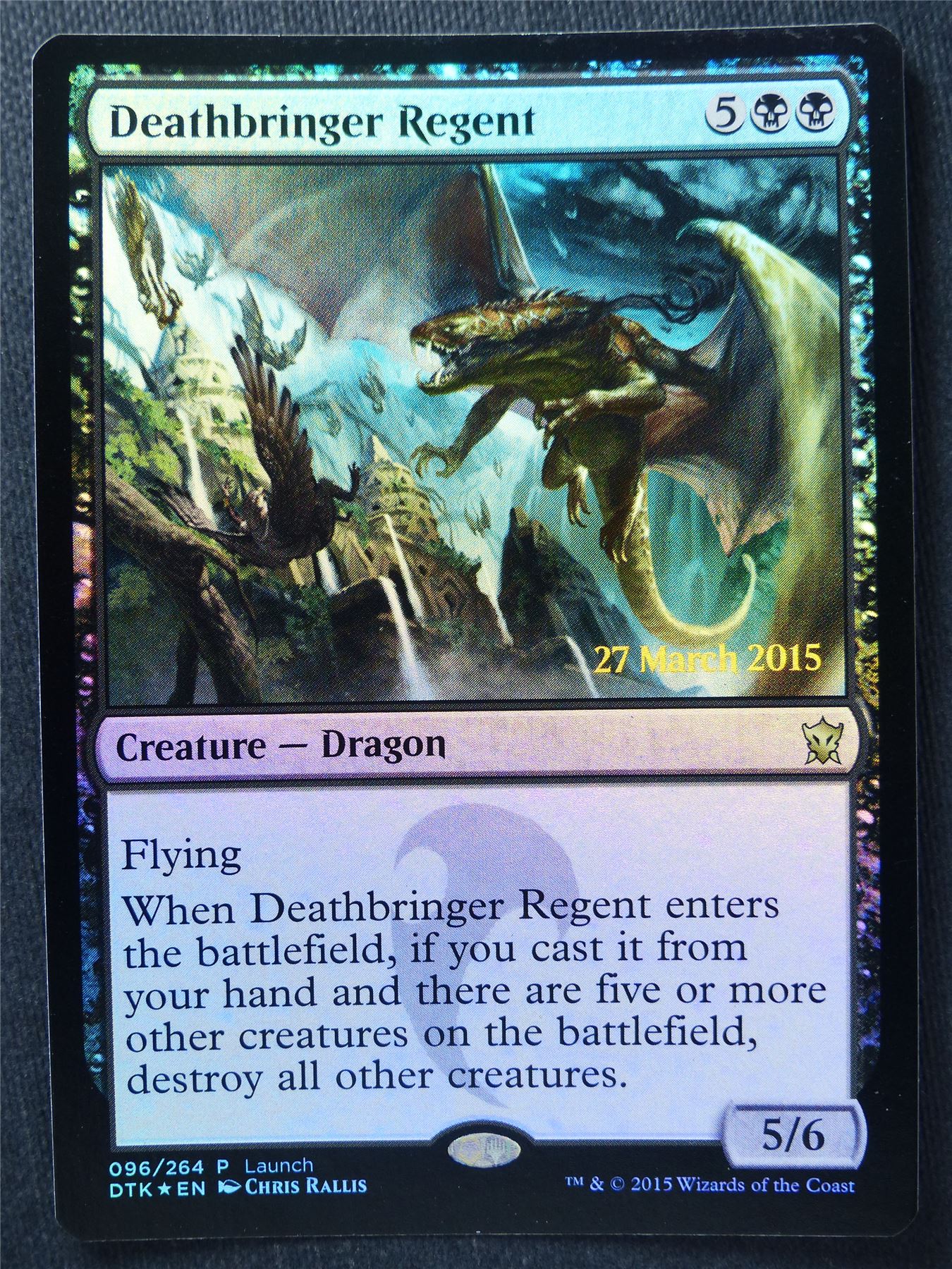 Deathbringer Regent Promo Foil - Mtg Magic Cards #M4