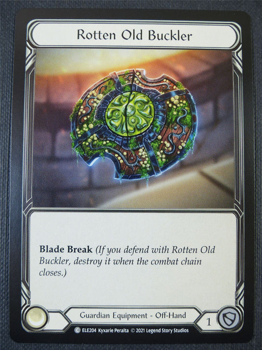 Rotten Old Buckler - Tales of Aria 1st ed - Flesh and Blood Card #65I
