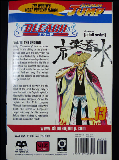 BLEACH Volume 13 - Shonen Jump Viz Manga #3IN