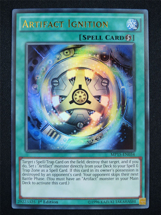 Artifact Ignition MP15 Ultra Rare - 1st ed Yugioh Card #15C