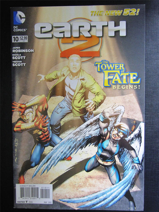 EARTH 2 # 10 - DC Comic # 1J38