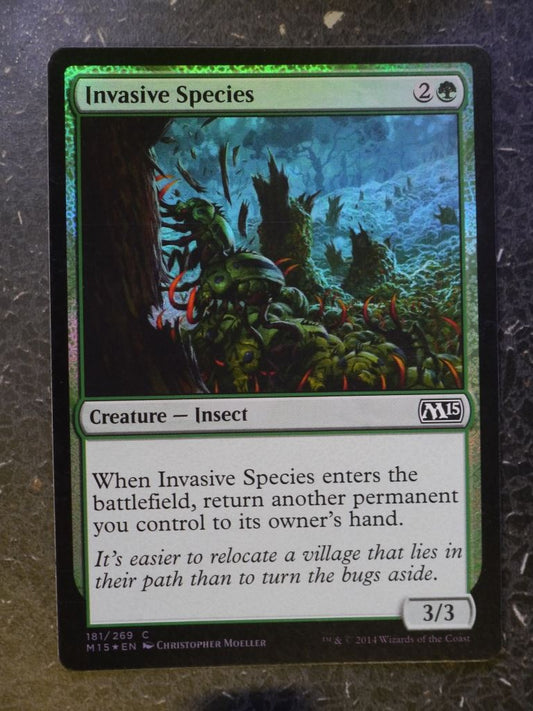 MTG Cards: INVASIVE SPECIES FOIL # 5B48