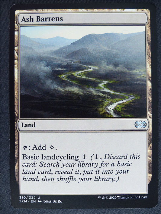 Ash Barrens - Double Masters - Mtg Magic Cards #5K