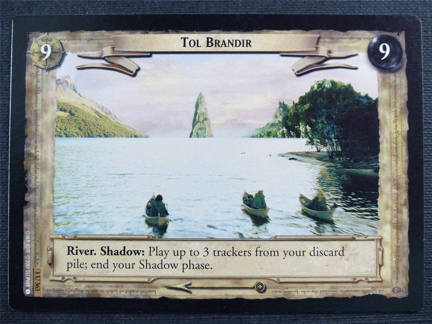 Tol Brandir 1 U 363 - LotR Cards #2SR