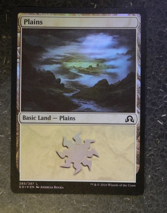 MTG Magic Cards Foil: PLAINS 285/297 # 10E56