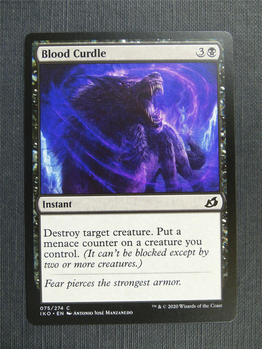 Blood Curdle - IKO Mtg Card