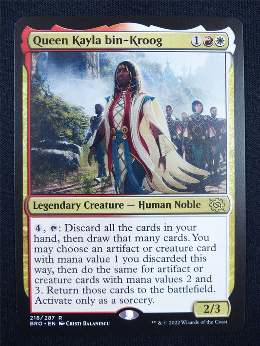 Queen Kayla bin-Kroog - Mtg Card #1GI