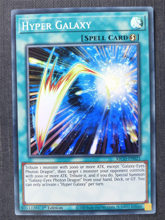 Hyper Galaxy KICO Super Rare - 1st ed Yugioh Cards #358