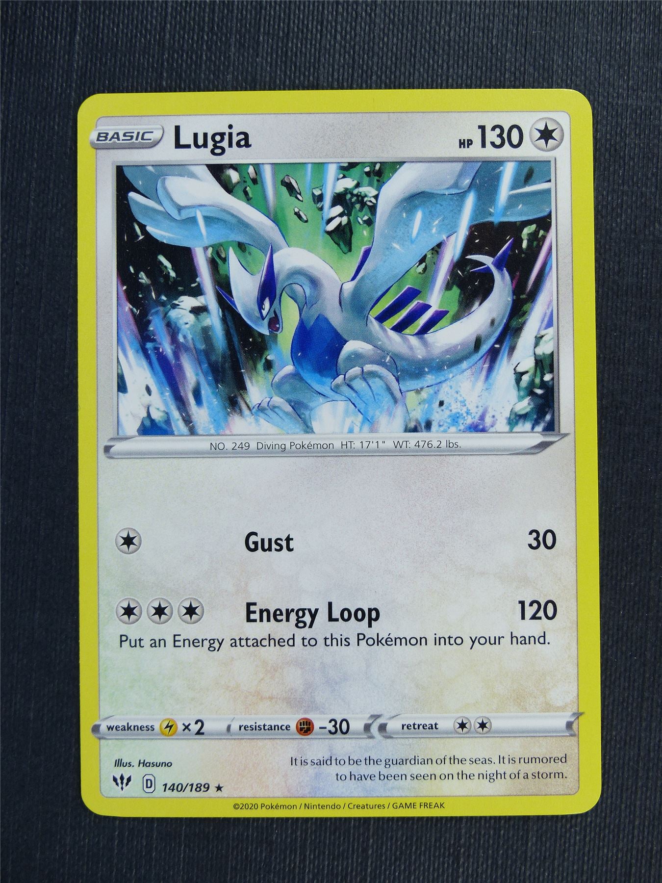 Lugia 140/189   - DAA - Pokemon Card #397