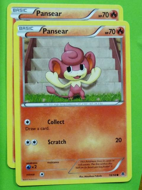 POKEMON B&W Emerging Powers x2 - PANSEAR 18/98