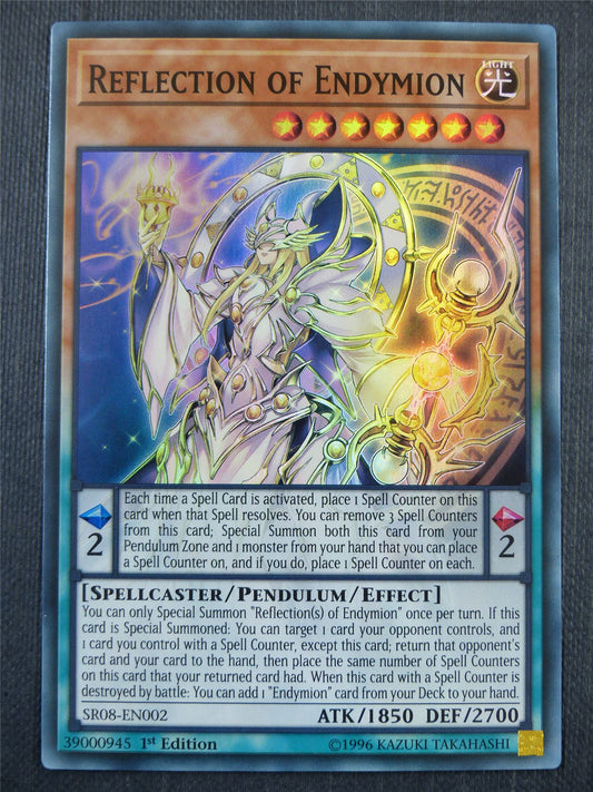 Reflection of Endymion SR08 Super Rare - 1st ed Yugioh Card #3BF