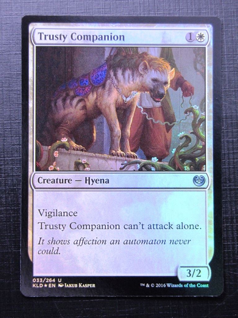 MTG Magic Cards: TRUSTY COMPANION FOIL # 23I91