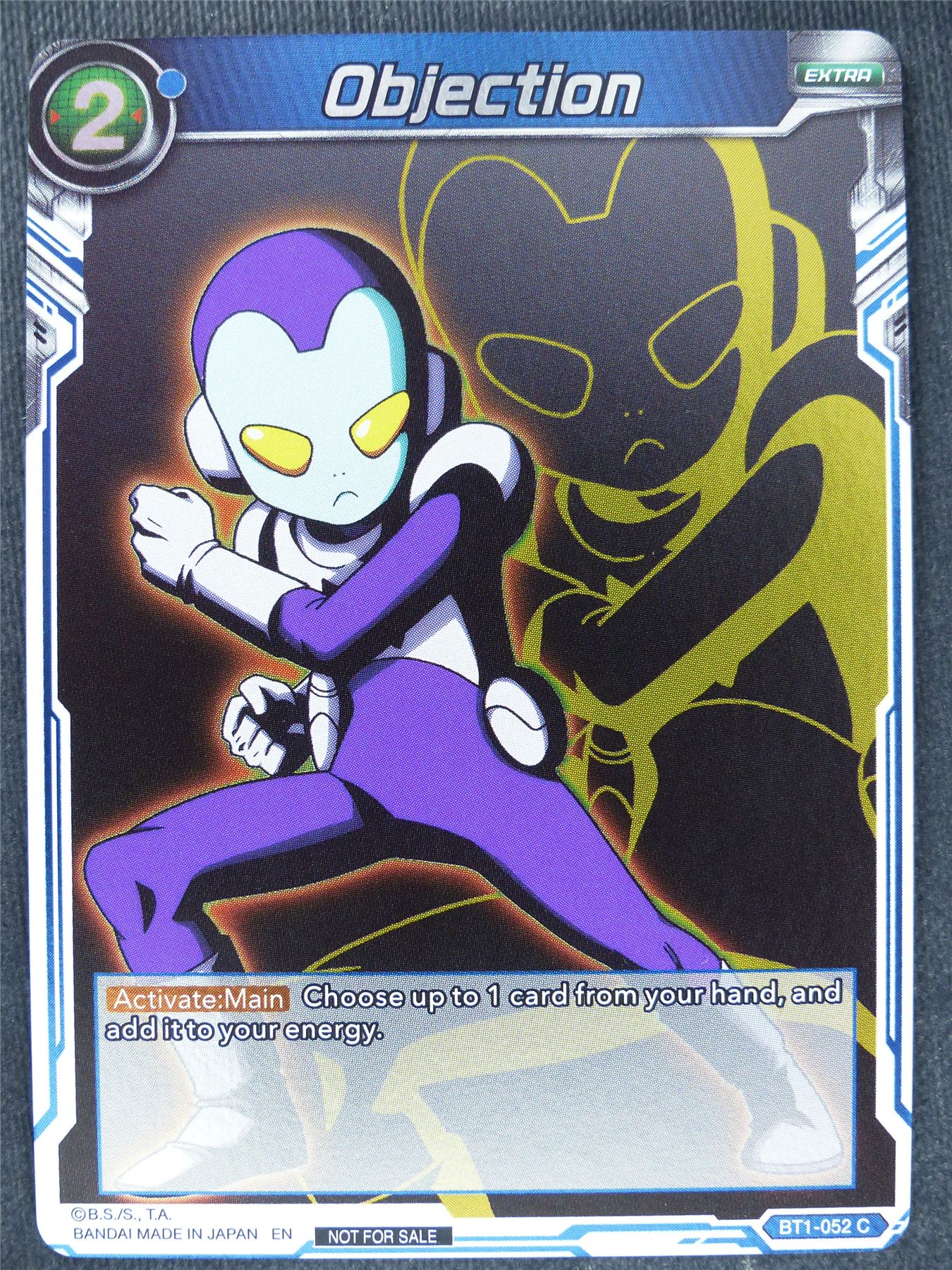 Objection C Promo Foil - Dragon Ball Super Cards #8N
