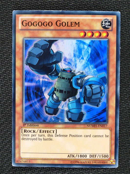 GOGOGO Golem - NUMH - Super Rare - Yugioh Card # 1B59