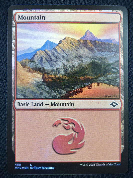 Mountain 488 Foil - Mtg Card #22K