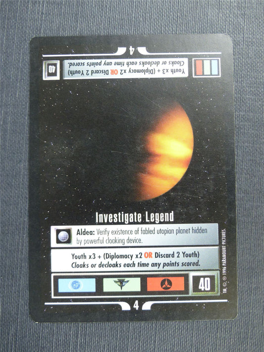 Investigate Legend - Star Trek Cards #4R1