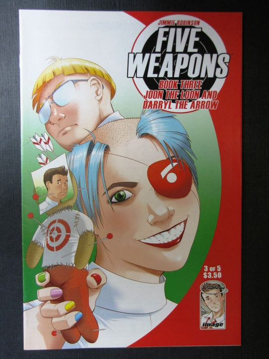 FIVE Weapons #3 - Image Comics #X6