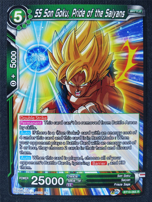 SS Son Goku Pride of the Saiyans - Dragon Ball Super Cards #37