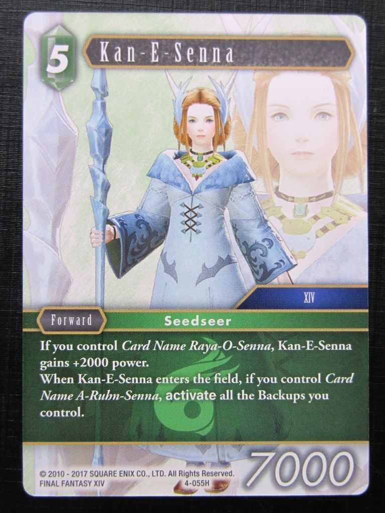 Kan-E-Senna 4-055H - Final Fantasy Card # 7B37