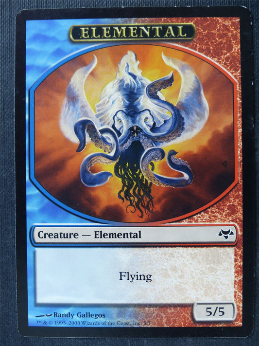 Elemental Blue Red Token - Mtg Card #3YX