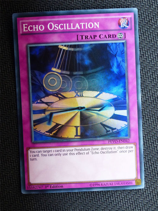 Echo Oscilation -PEVO - Super Rare - Yugioh Card # 1F17