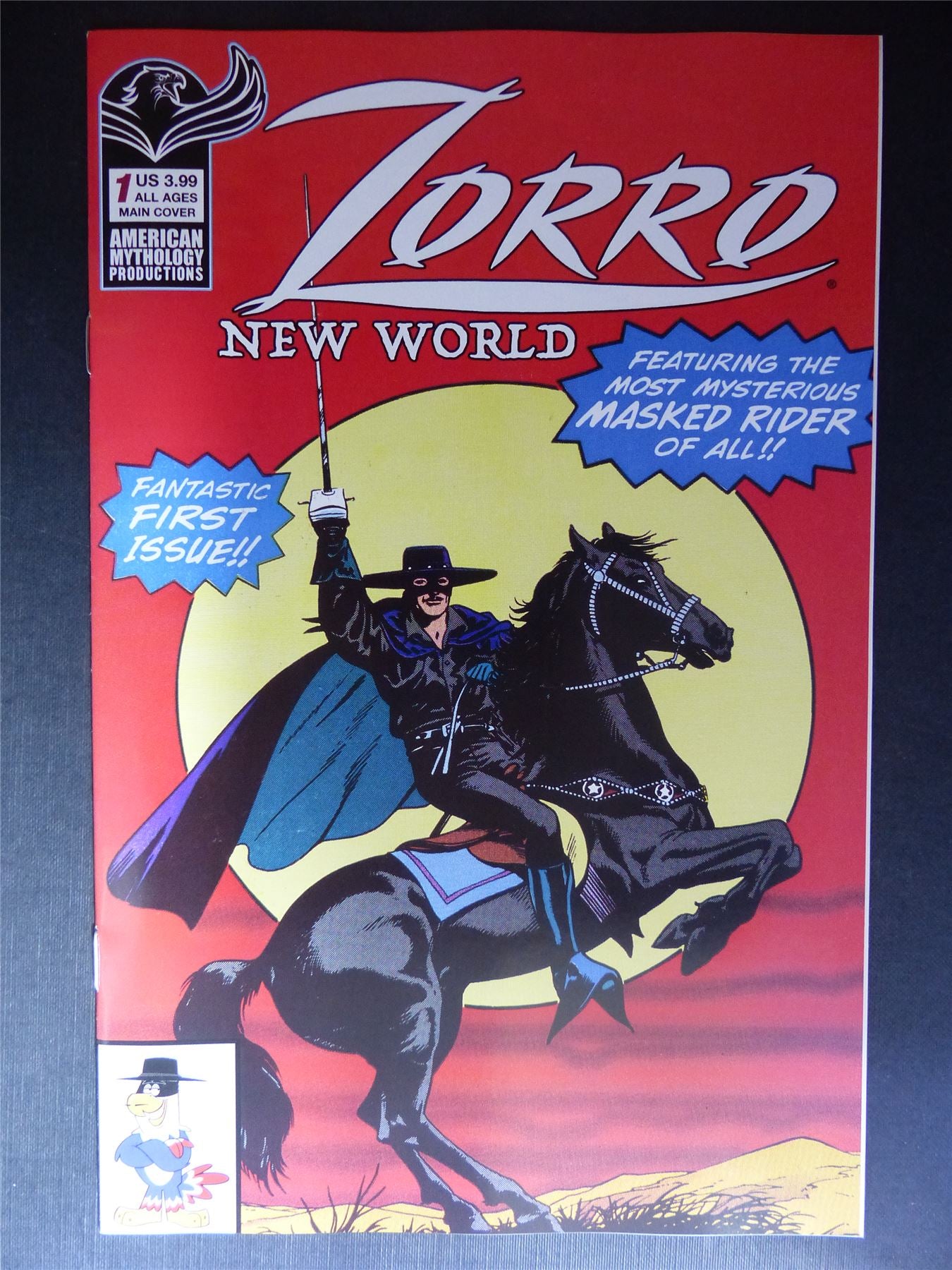 ZORRO: New World #1 - Jan 2022 - Mythology Comics #5VG